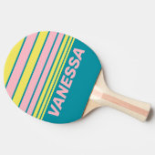 Sweet Sea Kiss Horizon Striping with Name 卓球ラケット (横)