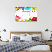 SWEET SENCESバルミツワーサインインボード キャンバスプリント (インサイチュ (寝室))