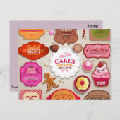 Sweet Shopはがき ポストカード (正面/裏面)