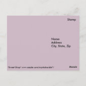 Sweet Shopはがき ポストカード (裏面)