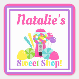 Sweet Shopスタンプ スクエアシール