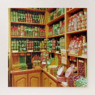 Sweet Shop in Pezenas France 20" x 20" 676 piece ジグソーパズル