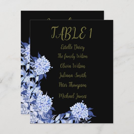 Sweet Shower Autumn Floral Wedding (正面/裏面)