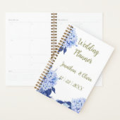 Sweet Shower Spring purple Floral Wedding プランナー手帳 (ディスプレー)