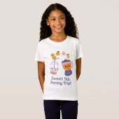 Sweet Sip, Sunny Trip – Kawaii Summer Smoothy  Tシャツ (正面フル)