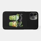 Sweet Sips Kawaii Bubble Tea Duo Case-Mate iPhoneケース (裏面(横))