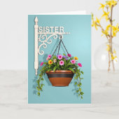 Sweet Sisters Day Blooms カード (黄色い花)