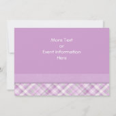 sweet sixteenお祝いのパーティー 招待状 (裏面)