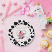 SWEET SIXTEENの女性のカーボーイの誕生日 ペーパープレート (パーティー)