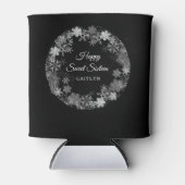 Sweet sixteenウィンターワンダーランドスノーフレーク 缶クーラー (正面)