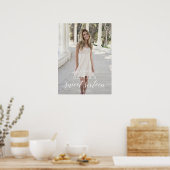 Sweet sixteenウェルカムサインポスター（写真あり） ポスター (キッチン)