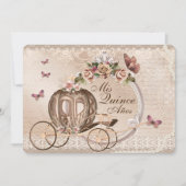 Sweet sixteenキンセアニェラ誕生日招待状 招待状 (正面)