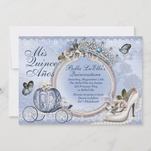 Sweet sixteenキンセアニェラ誕生日招待状 招待状 (裏面)