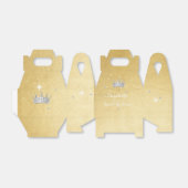 Sweet sixteenキンセアニェラ金ゴールドプリンセスクラウン フェイバーボックス (折り畳みなし)