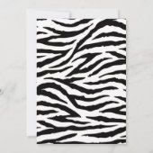 Sweet sixteenシックバースデーパーティガーリー 招待状 (裏面)