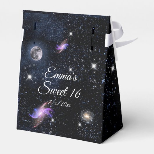 Sweet sixteenスカイスターズムーン宇宙銀河系 フェイバーボックス (裏面サイド)