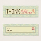 Sweet sixteenスキニーギフトラベル (正面&裏面)