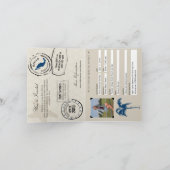 Sweet sixteenスターフィッシュパスポート – メキシコ 招待状 (内部)