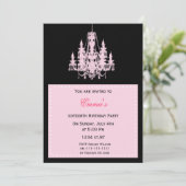 Sweet sixteenパーティの招待状 招待状 (スタンド正面)