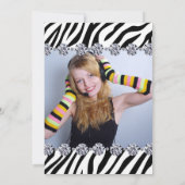 Sweet sixteenパーティの招待状 招待状 (裏面)