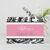 Sweet sixteenパーティの招待状 招待状 (スタンド正面)