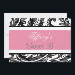 Sweet sixteenパーティの招待状 招待状<br><div class="desc">トレンディーsweet sixteenパーティの招待状、簡単にカスタマイズ可能なカッコいいお尻とクリック!カスタマイズ! "it"追加オプションの追加、変更、削除、サイズ変更、再着色、再スタイリング、文字とイメージ</div>