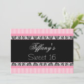 Sweet sixteenパーティの招待状 招待状 (スタンド正面)