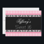 Sweet sixteenパーティの招待状 招待状<br><div class="desc">トレンディーsweet sixteenパーティの招待状、簡単にカスタマイズ可能なカッコいいお尻とクリック!カスタマイズ! "it"追加オプションの追加、変更、削除、サイズ変更、再着色、再スタイリング、文字とイメージ</div>