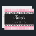 Sweet sixteenパーティの招待状 招待状<br><div class="desc">トレンディーsweet sixteenパーティの招待状、簡単にカスタマイズ可能なカッコいいお尻とクリック!カスタマイズ! "it"追加オプションの追加、変更、削除、サイズ変更、再着色、再スタイリング、文字とイメージ</div>