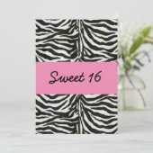 Sweet sixteenパーティの招待状 招待状 (スタンド正面)