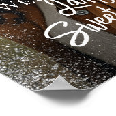 Sweet sixteenパーティーウェルカムサインと写真 ポスター (角)