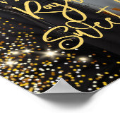 Sweet sixteenパーティーウェルカムサインと写真 ポスター (角)