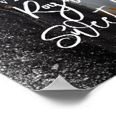 Sweet sixteenパーティーウェルカムサインと写真 ポスター (角)