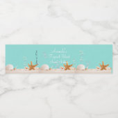 Sweet sixteenビーチサンドトロピカルアイランド ペットボトルラベル (シングルラベル)