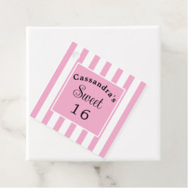 Sweet sixteenピストライプンククラシックシック フェイバータグ