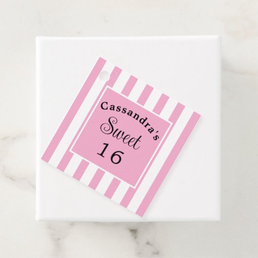 Sweet sixteenピストライプンククラシックシック フェイバータグ (インサイチュ)