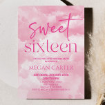 Sweet sixteenピンククラウド16th誕生日パーティー 招待状<br><div class="desc">これはSweet sixteenピンククラウド16th誕生日パーティーの招待状！</div>