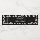 Sweet sixteenピンクパール輝く星 ペットボトルラベル (シングルラベル)