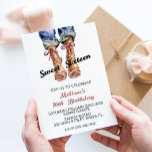 Sweet sixteenファッション誕生日招待状 招待状<br><div class="desc">ファッションシューズSweet sixteen誕生日招待状Sweet sixteen招待状、甘い16誕生日招待状、誕生日パーティーの招待、女の子のための誕生日招待状、10代の誕生日</div>