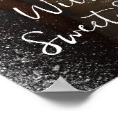 Sweet sixteenフォト歓迎 ポスター (角)