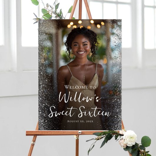 Sweet sixteenフォト歓迎 ポスター