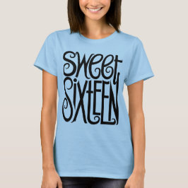 Sweet sixteenブラックTシャツ Tシャツ