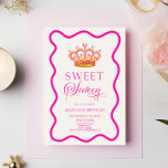 Sweet sixteenプリンセスクラウン16th誕生日パーティー 招待状<br><div class="desc">これはSweet sixteenプリンセスクラウン16th誕生日パーティーの招待状だ！</div>