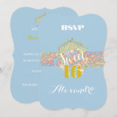 Sweet sixteenベビーブルーフェアユタレプリンセス (正面/裏面)