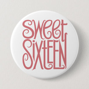 Sweet sixteenボタン 缶バッジ