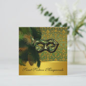 Sweet sixteenマスカレード招待状 招待状 (スタンド正面)