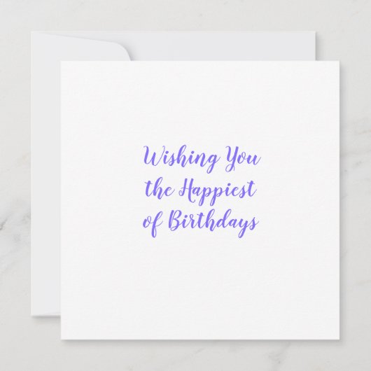 Sweet sixteenレインボーカラー水カラー誕生日 カード (裏面)