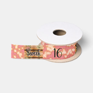 Sweet sixteenヴィンテージボホバラ素朴金ゴールド サテンリボン