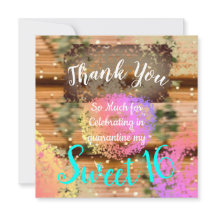 Sweet sixteenヴィンテージボーターコイズ金ゴールド 素朴