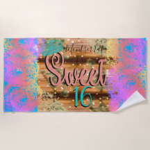 Sweet sixteenヴィンテージボーターコイズ金ゴールド 素朴